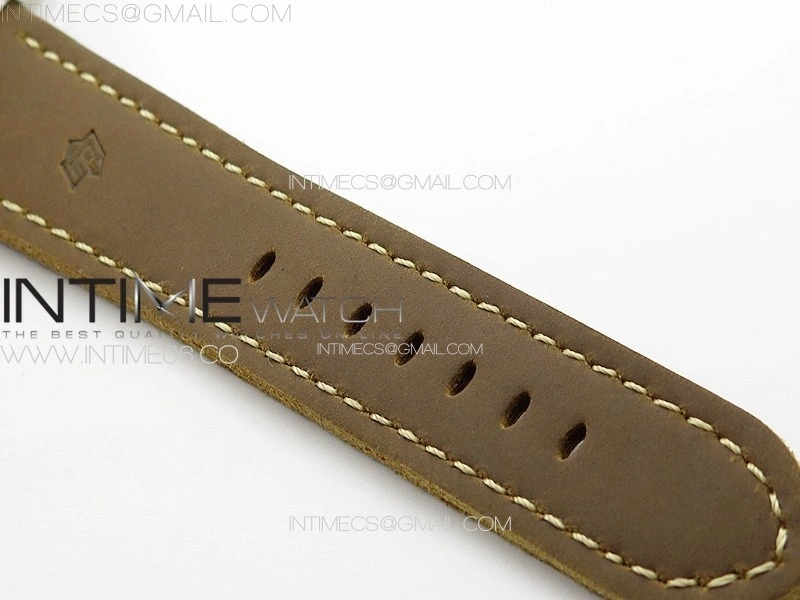 PAM663 HWF 1:1 Best Edition on Brown Leather Strap P.3000 Super Clone